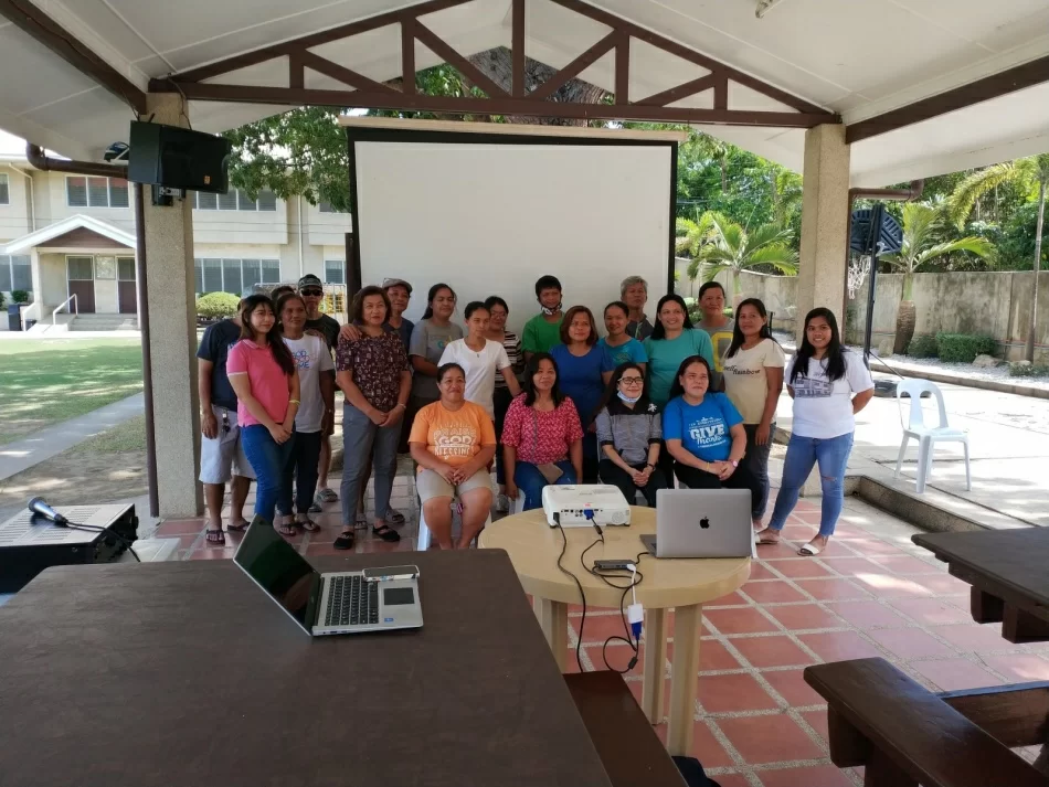 A picture of our first batch of lock-in workers, taken March 27, 2020.